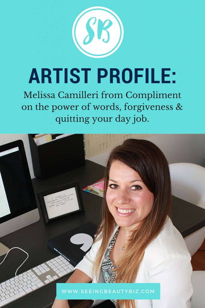 Melissa Camilleri from Shop Compliment | Seeing Beauty Interview