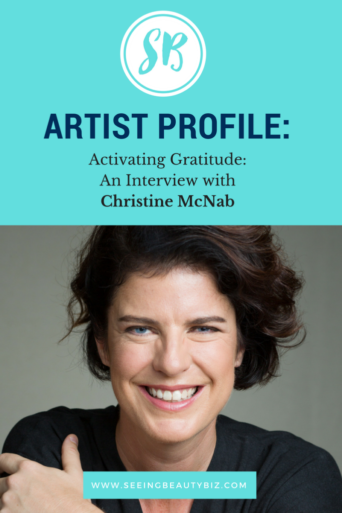 Christine McNab interview on helping women through art | seeing beauty